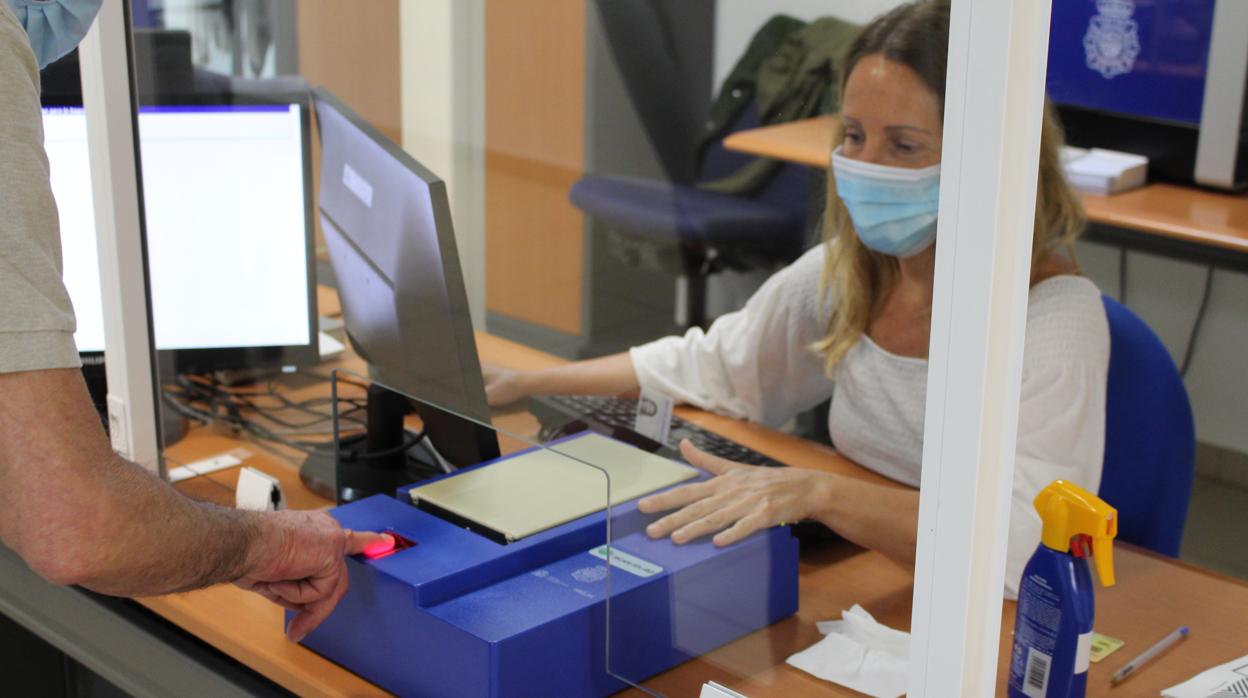 Imagen de una de las oficinas de la Policía Nacional