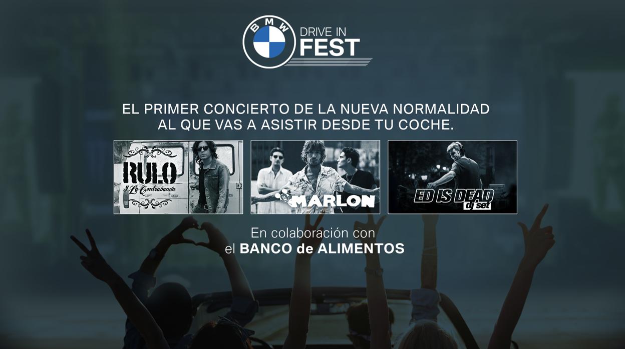 Madrid celebra BMW Drive-in Fest, el primer concierto en formato autocine de España