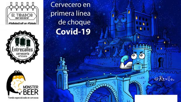 Cervecerías de Toledo se unen para agradecer a los «héroes» de la Covid-19 su trabajo