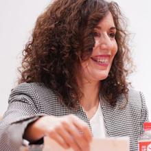 Macarena Alonso, presidenta de la Asociación «María de Padilla» de Toledo