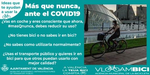 Imagen de la campaña de la Agencia Municipal de la Bicicleta