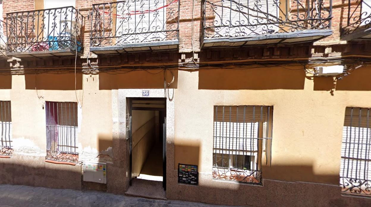 Exterior del inmueble okupado para vender droga