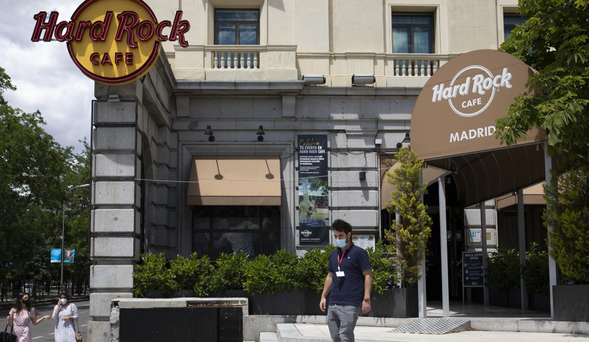 El local de Hard Rock Madrid, en el número 2 del paseo de la Castellana