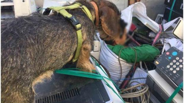 Hallados en el puerto de Melilla tres menores listos para cruzar a la Península ocultos en sacos de chatarra