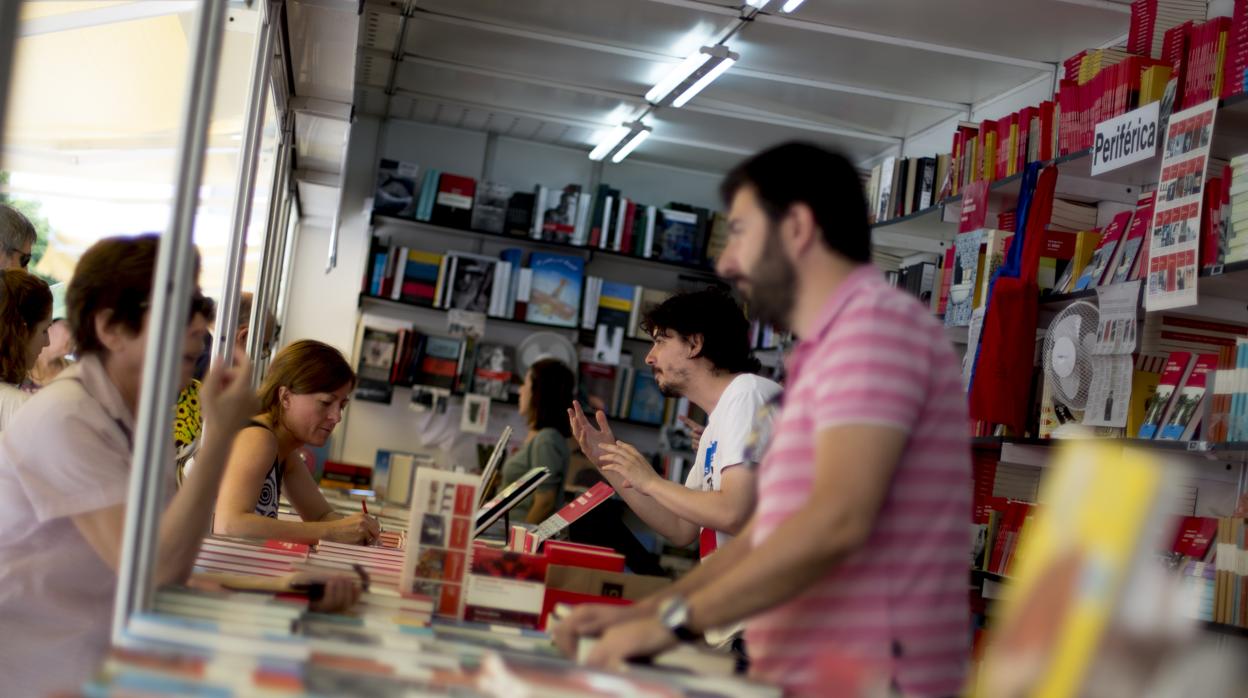 Feria del Libro de Madrid en una imagen de archivo