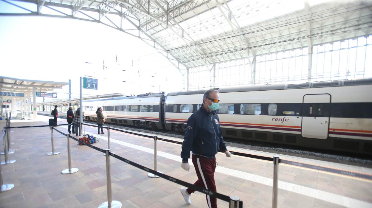 La estación de Santiago de Compostela, parada frecuente de los últimos trenes hotel en funcionamiento