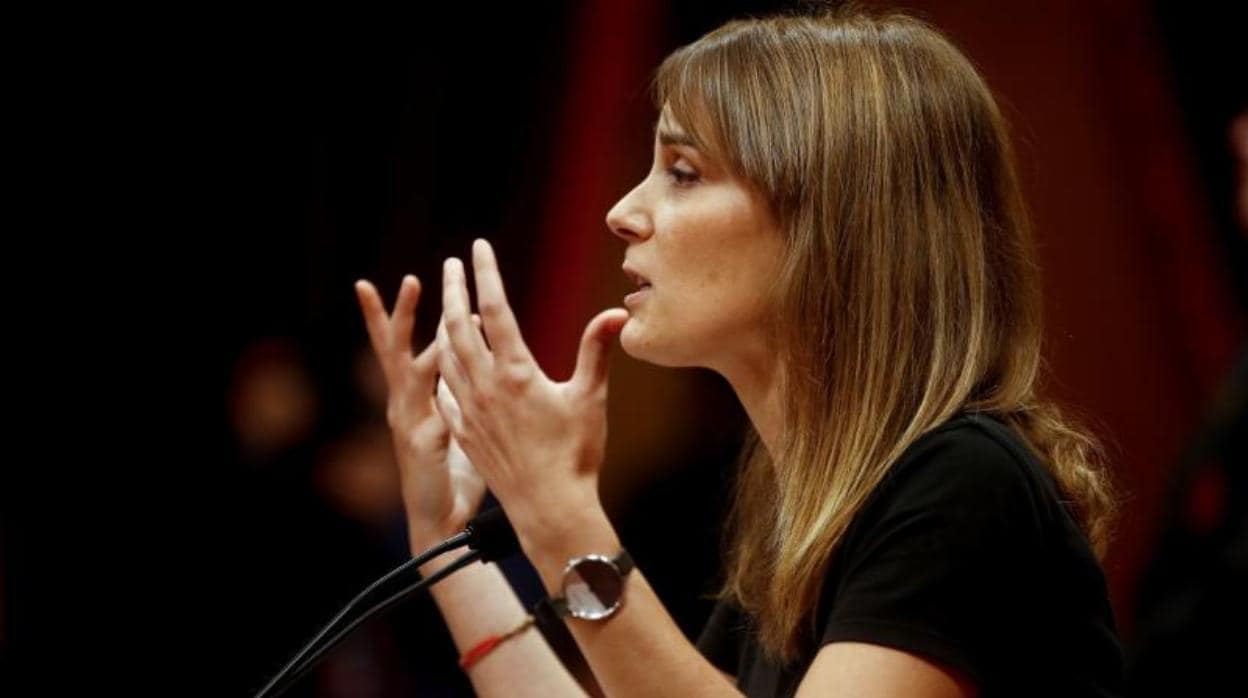 La presidenta de Catalunya en Comú Podem en el Parlament, Jéssica Albiach