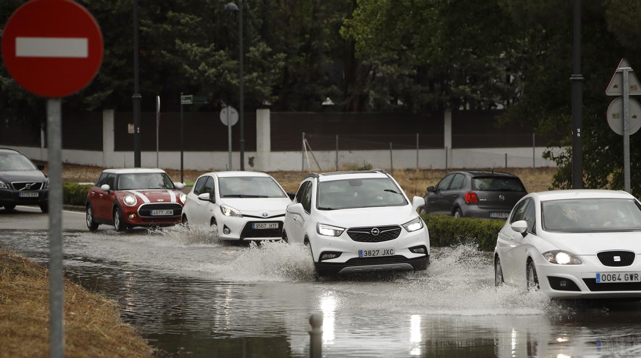 Lluvias en Madrid