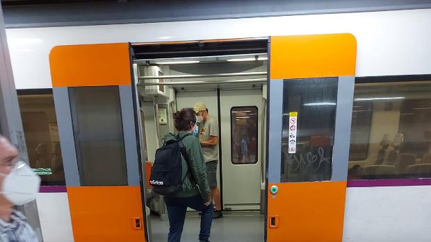 Un accidente de tren en Mataró provoca heridas leves a viajeros y al maquinista