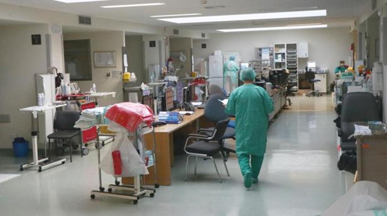 Imagen de una dependencia de un hospital de Castilla-La Mancha