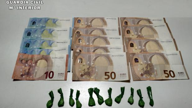 Detenido en Velada al ser sorprendido con 11 gramos de cocaína