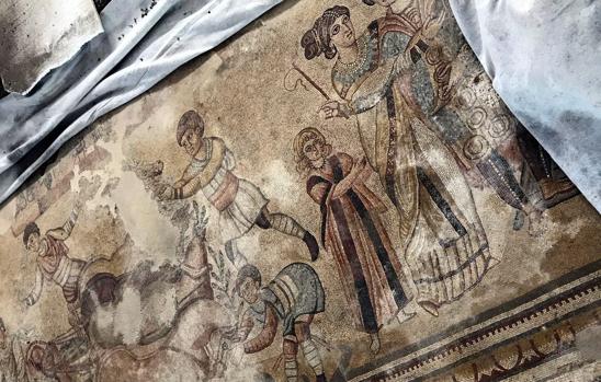 Invierten un millón para mostrar un nuevo mosaico y un zócalo en el yacimiento de Noheda