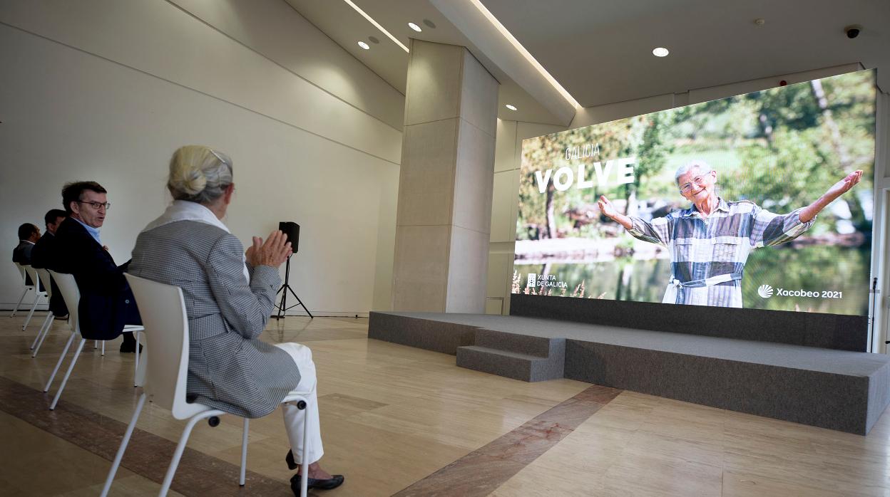 Presentación del vídeo, este sábado en Santiago