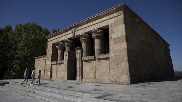 Rehabilitación del templo de Debod: cinco meses para subsanar los daños del monumento milenario