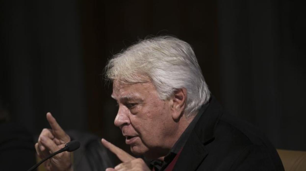 El expresidente del Gobierno, Felipe González