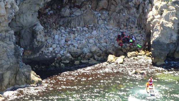 La trágica muerte de un joven buceador tras golpearse con las rocas en Denia