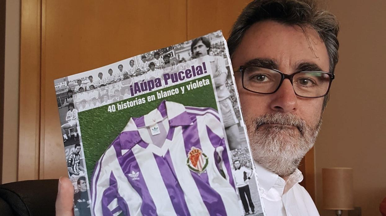 José Anselmo Moreno, autor del libro «¡Aúpa Pucela! 40 historias en blanco y violeta»