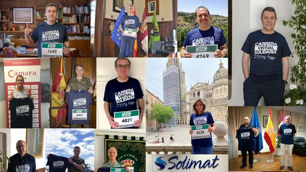 La provincia de Toledo se vuelca con la última Carrera Virtual Solidaria Fundación Eurocaja Rural