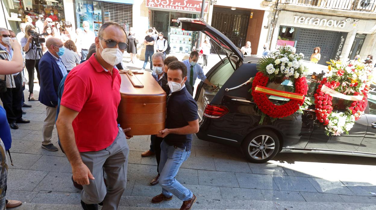 Funeral de Juan José Aliste en Salamanca