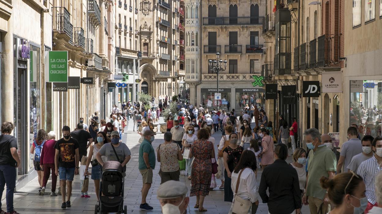 La calle Toro de Zamora, este pasado fin de semana