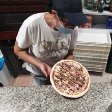 Pizzas para volver a subir al Casco de Toledo