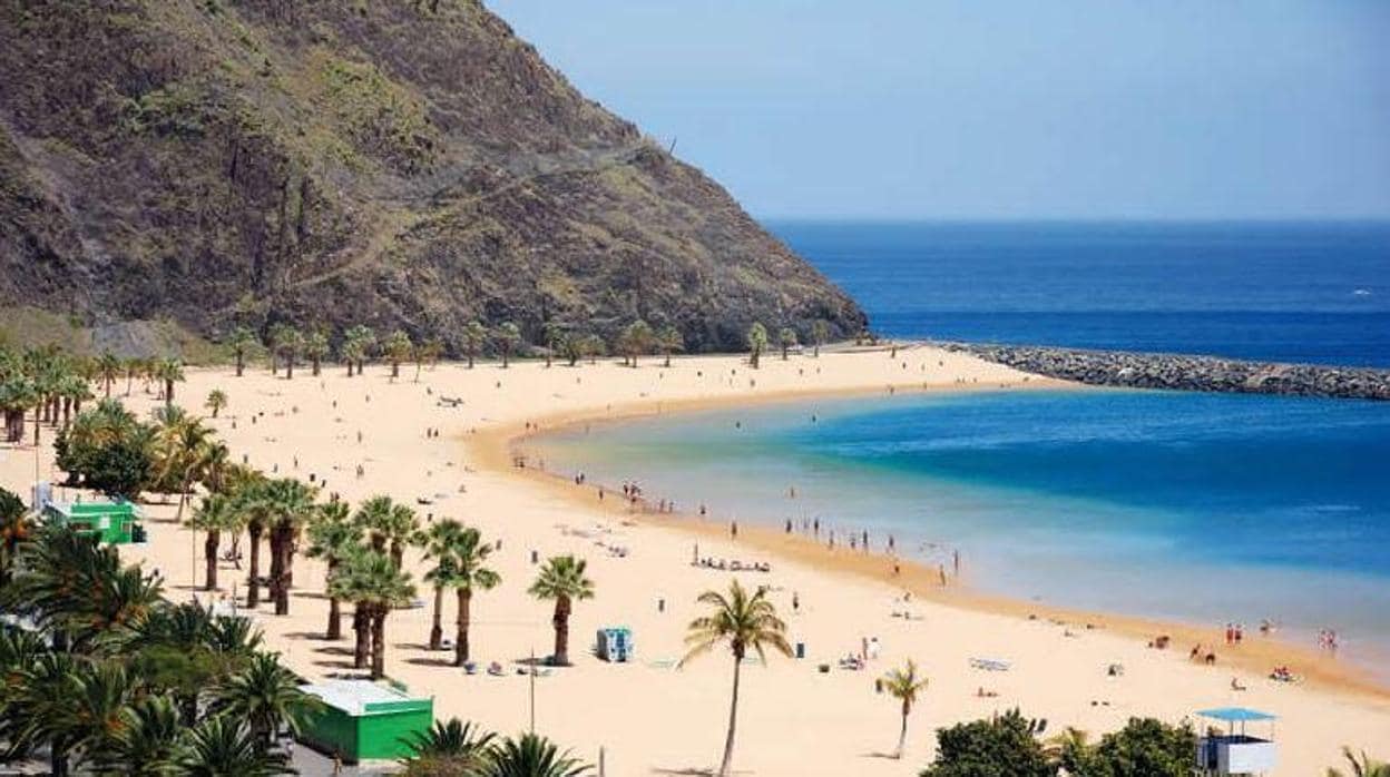 Playa de Las Teresitas, en Santa Cruz de Tenerife