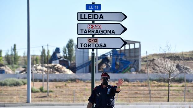 La Generalitat, sobre el confinamiento de Lérida: «Sólo se puede entrar y salir por causas de fuerza mayor»