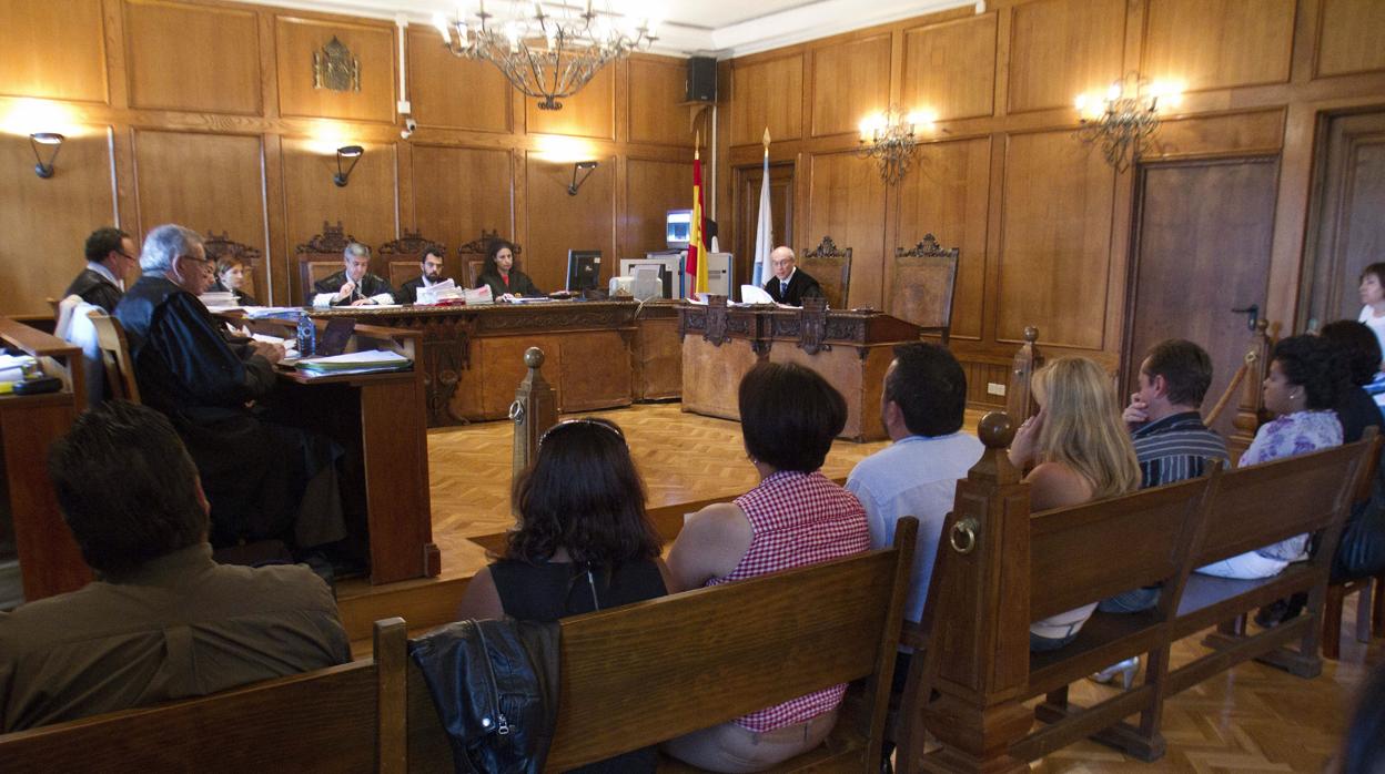 Audiencia provincial de Pontevedra. Foto de archivo