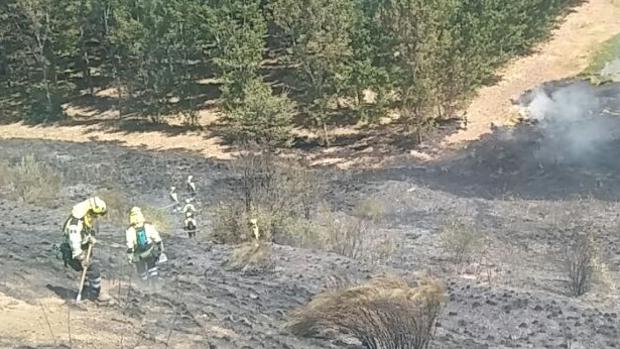 Extinguido un incendio agrícola en El Viso de San Juan