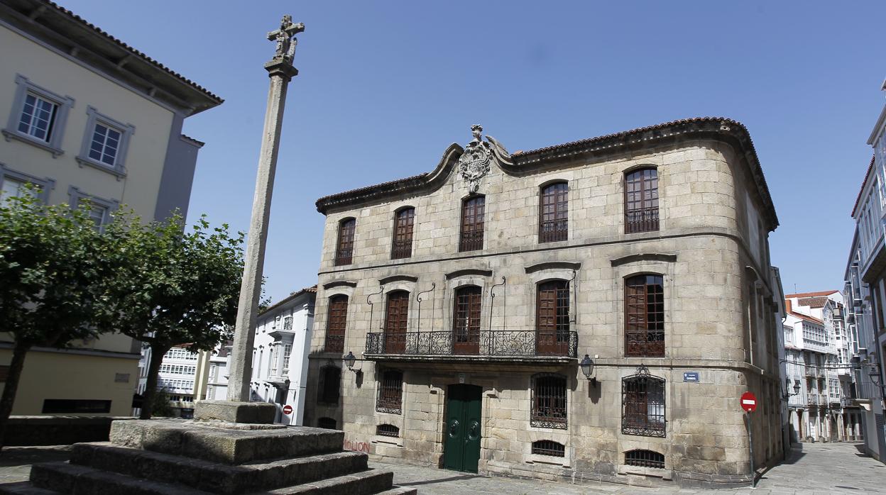 La Casa Cornide, en la Ciudad Vieja de La Coruña