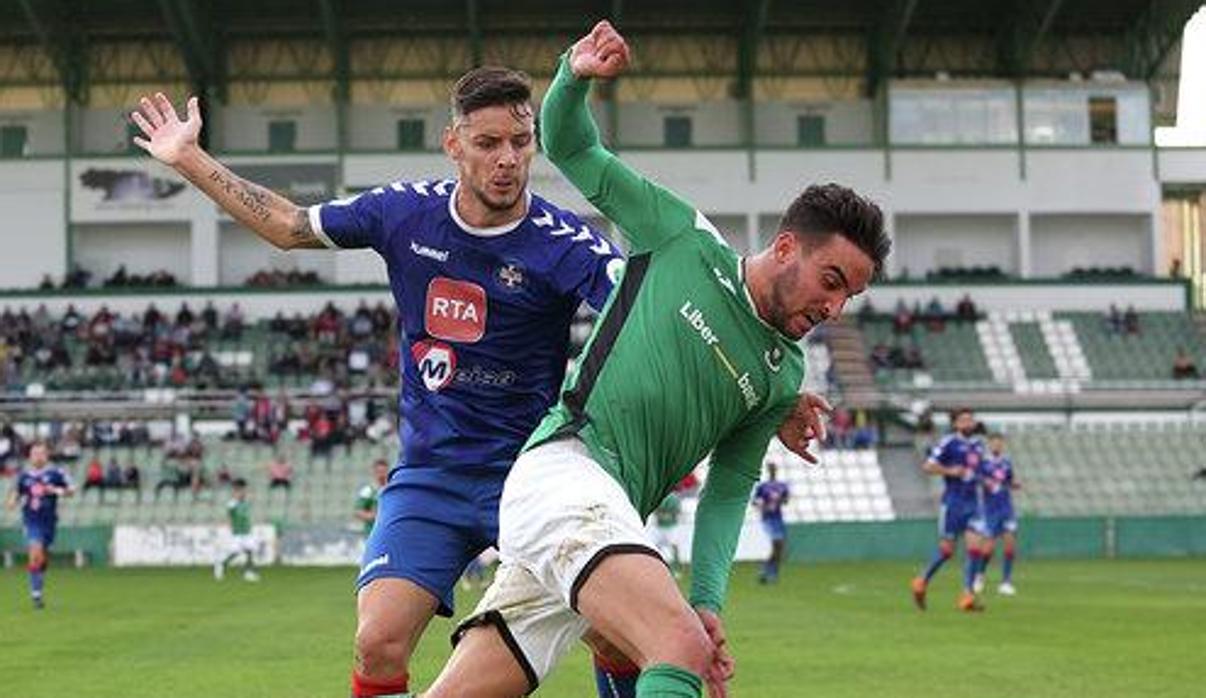 Imagen de un partido de esta temporada del CD Toledo contra el Calvo Sotelo