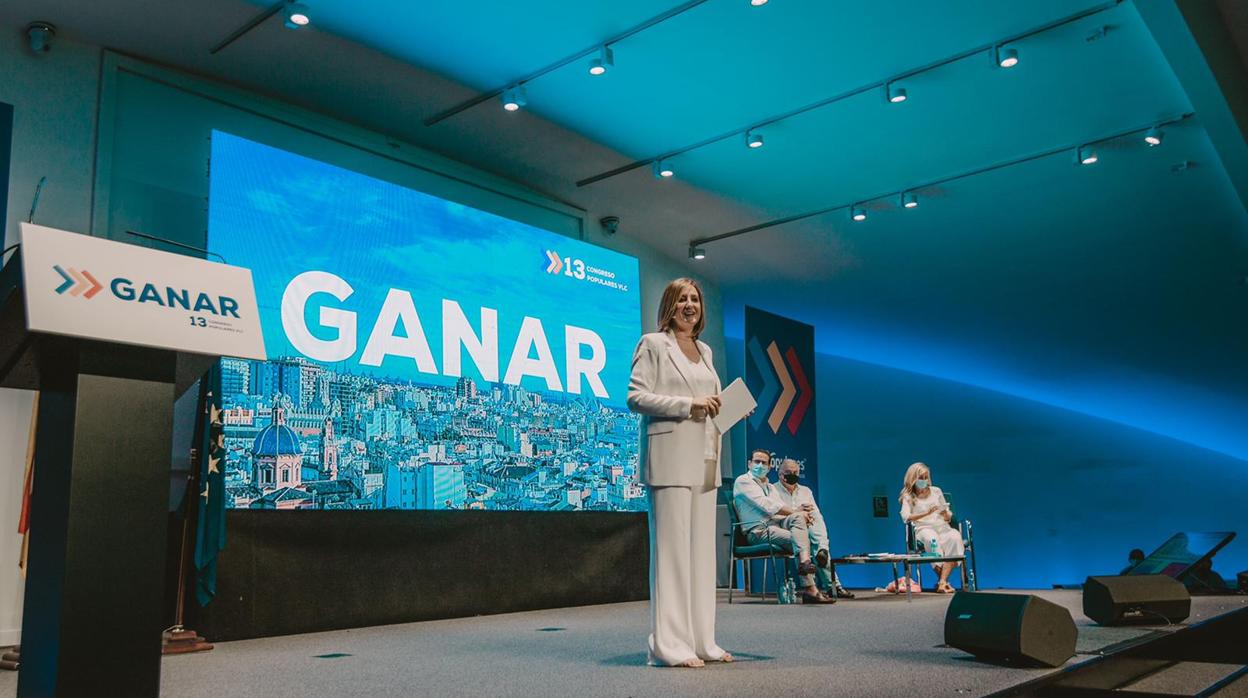 María José Catalá, durante el congreso celebrado este viernes en Valencia