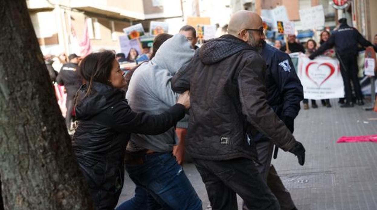 El joven en una imagen de archivo entrando en los juzgados de Zamora