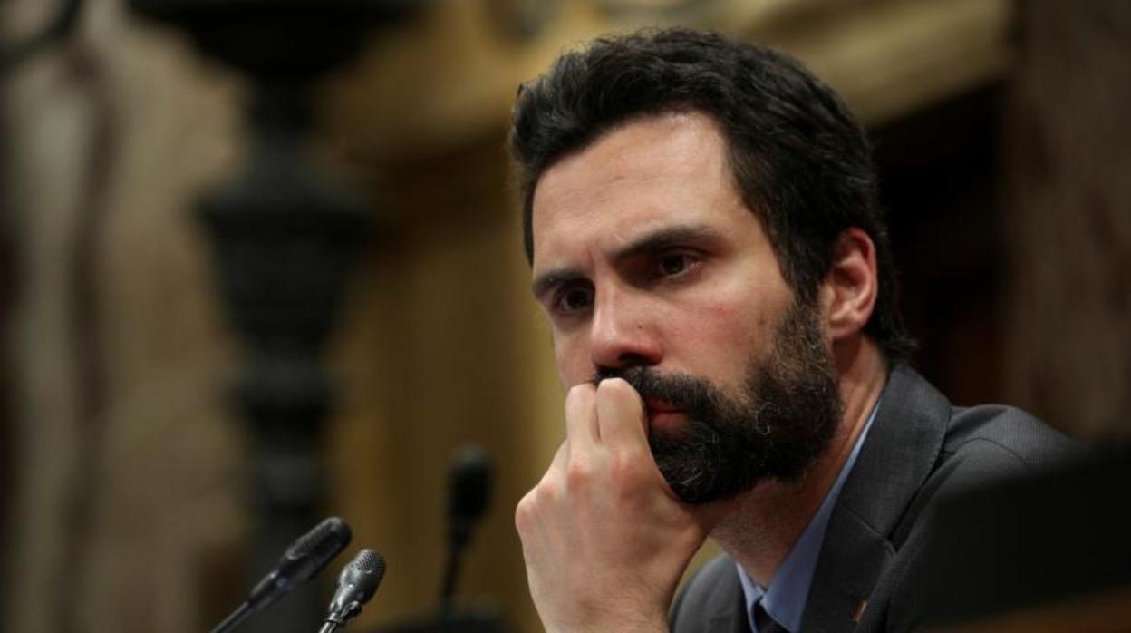 El presidente del Parlament, Roger Torrent, en una imagen de archivo