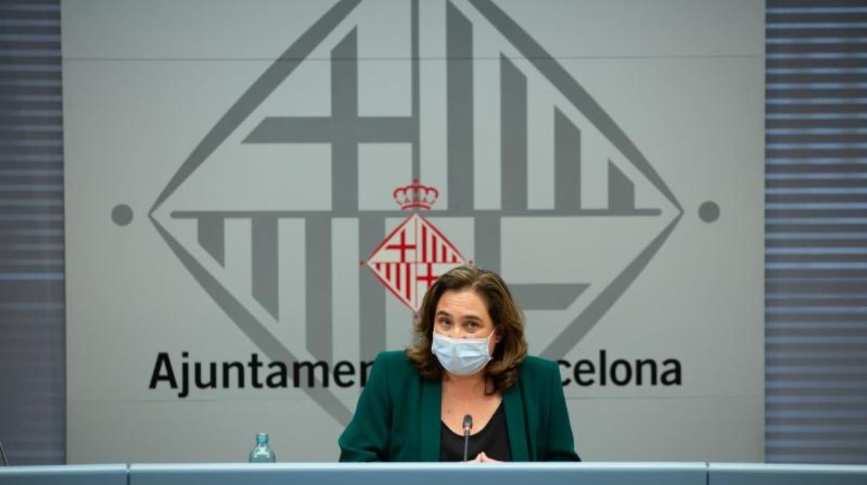 Colau, esta semana en el Ayuntamiento de Barcelona