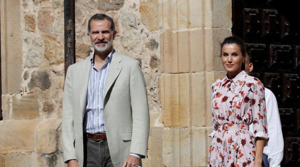 Don Felipe y Doña Letizia, este miércoles en Soria