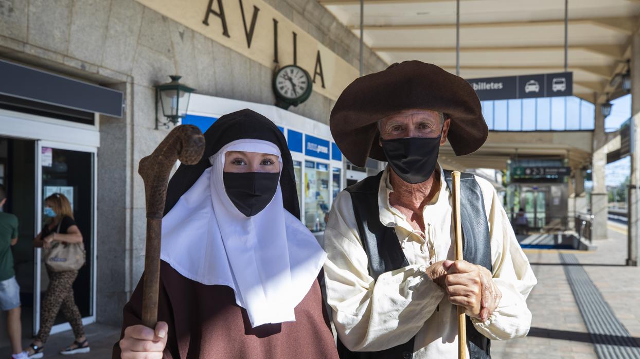 La Santa recibe a los primeros viajeros