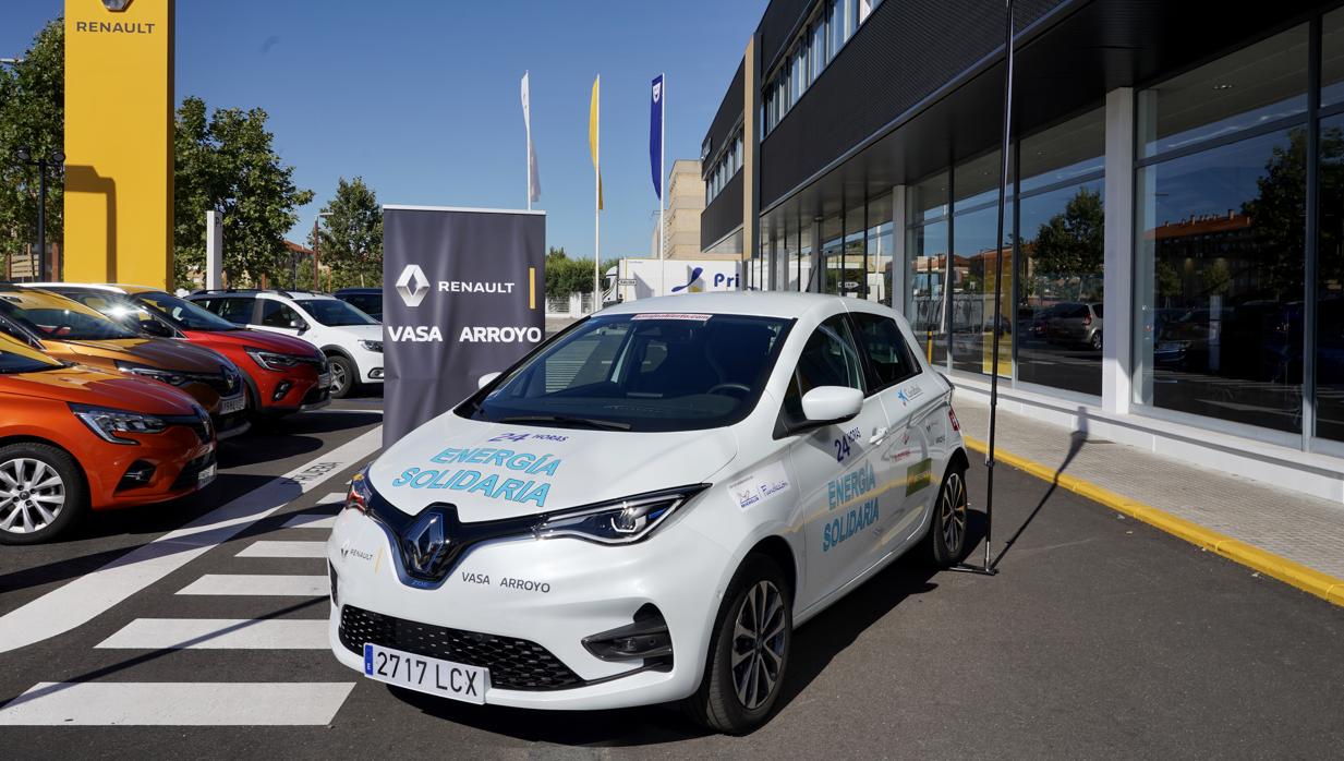 Un Renault Zoe asumirá el reto de circular 24 horas por Valladolid