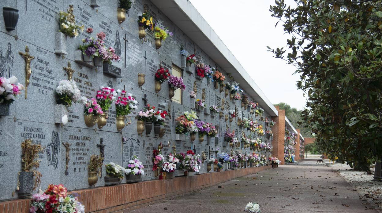 Vista del cementerio Sur de Madrid, conocido como cementerio de Carabanchel