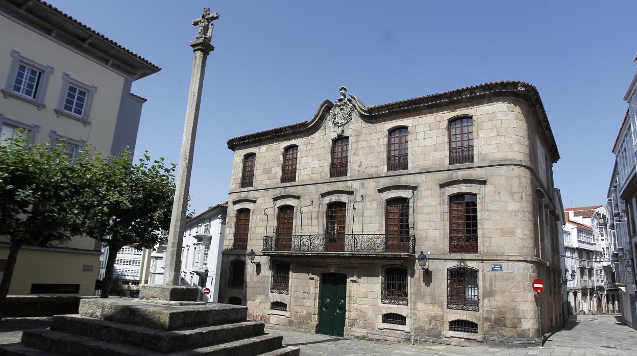 La Casa Cornide, situada en el Casco Viejo de La Coruña