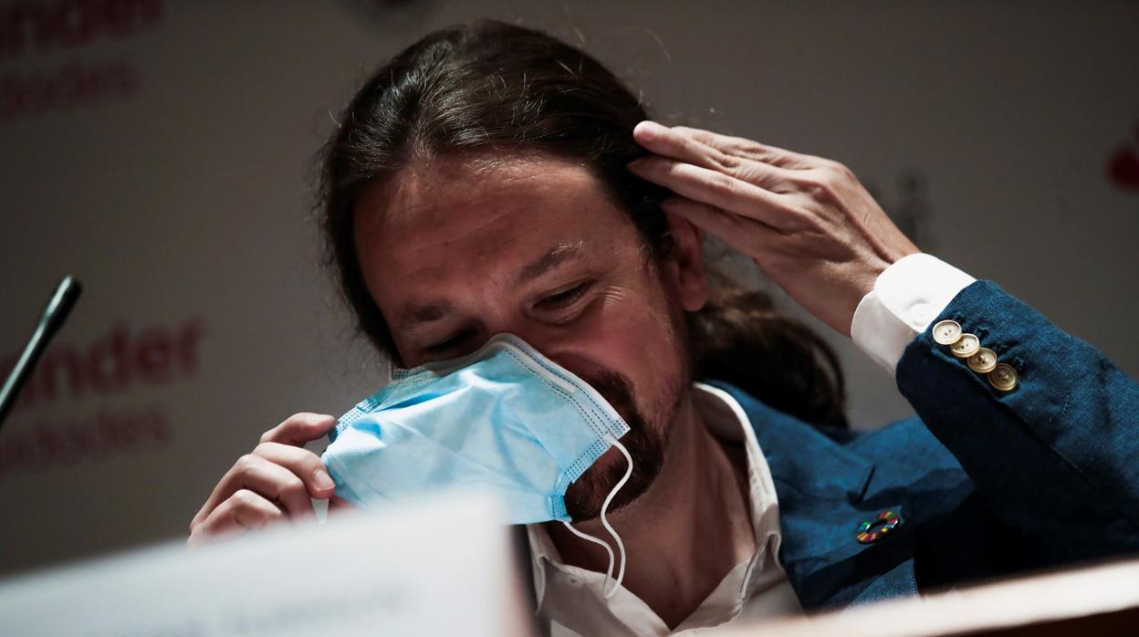 El vicepresidente segundo del Gobierno y líder de Podemos, Pablo Iglesias