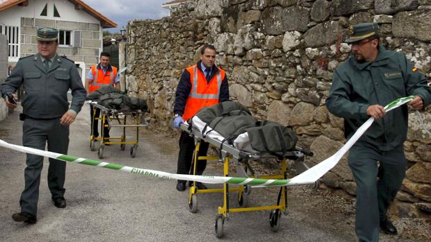 La Guardia Civil inicia los registros de zonas relacionadas con el asesinato de Taboadela