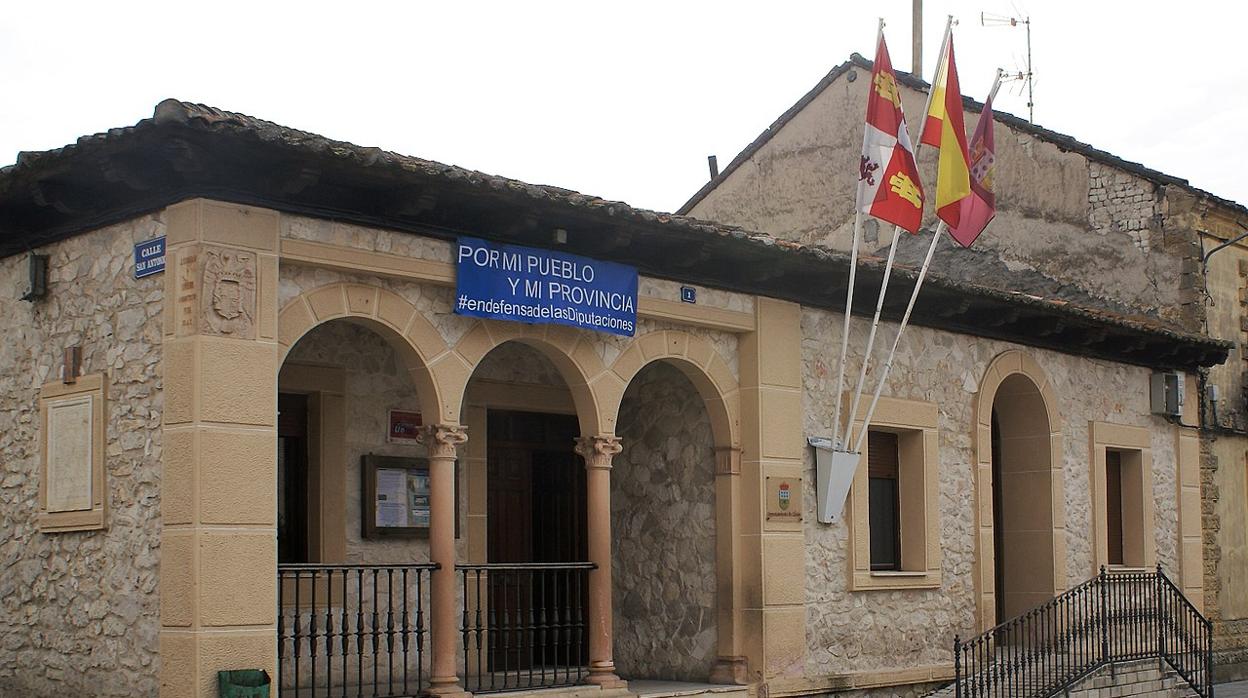 Imagen de archivo del Ayuntamiento de Chañe, en Segovia