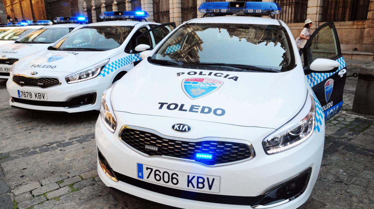 Vehíciulos de la Policía Local de Toledo