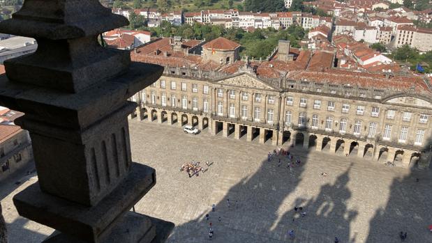 Se abre el acceso a una torre de la Catedral de Santiago por primera vez