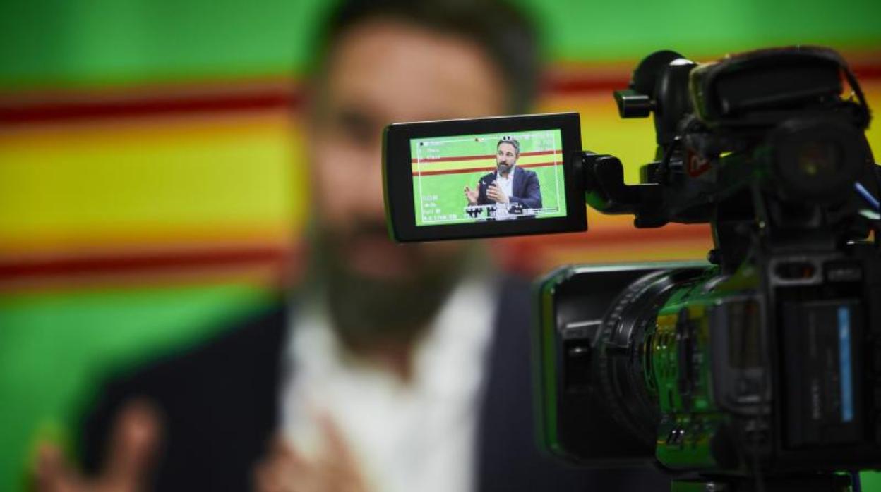 Santiago Abascal, líder de Vox