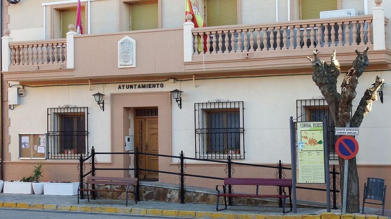 Ayuntamiento de Corral-Rubio (Albacete), localidad donde ha aparecido muerta la mujer de 83 años