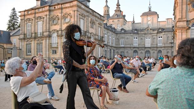 Ara Malikian pone a llorar sus cuerdas por el Líbano desde La Granja