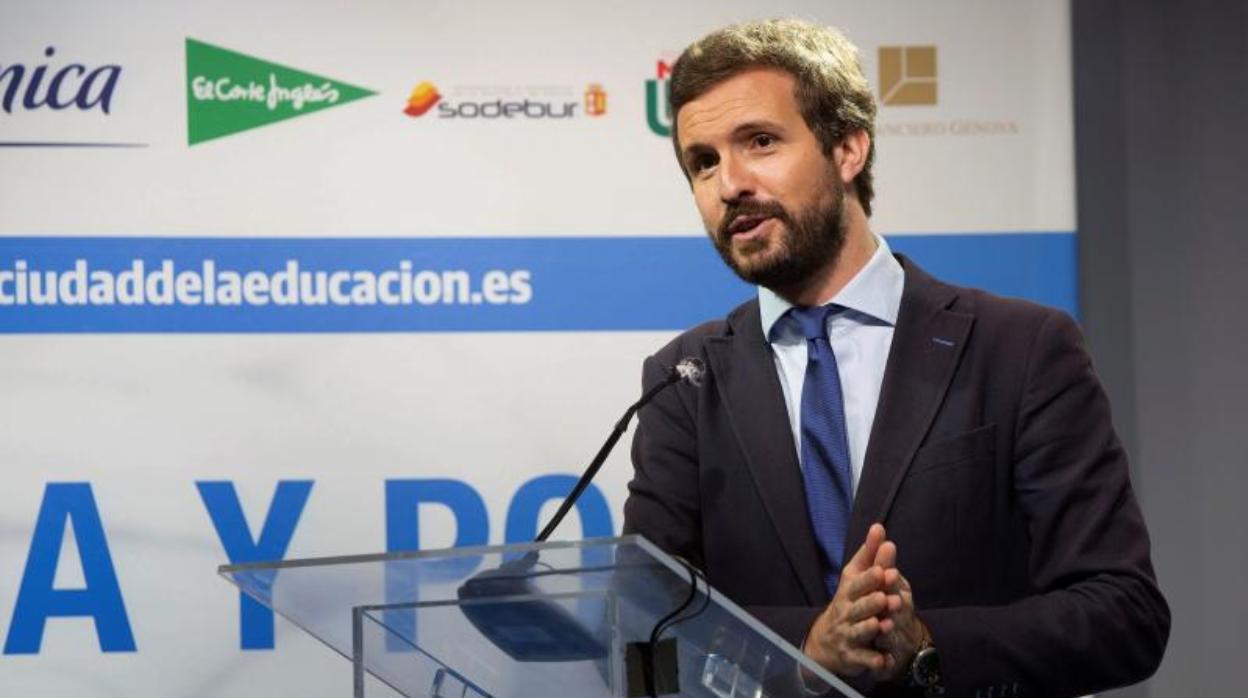 Pablo Casado, líder del PP