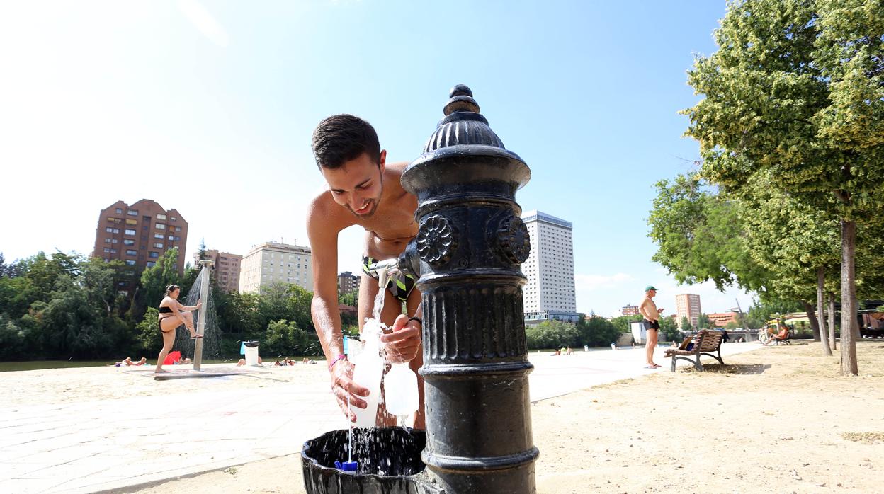 El calor da un respiro este lunes en casi toda la Comunidad salvo en Valladolid y el sur de Ávila